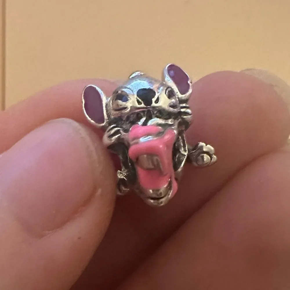 NWOT Lilo & Stitch Birthday Cake Disney x Pandora FIT Silver Charm
